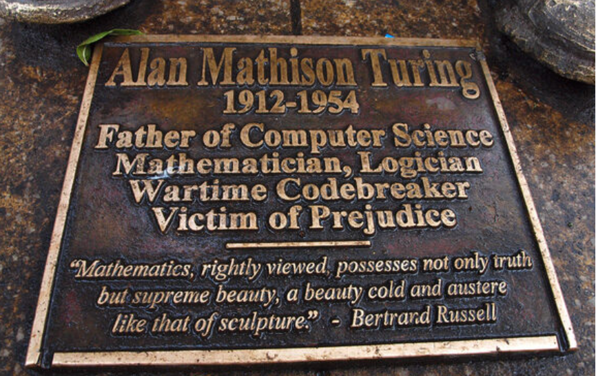 Alan Turing memorial plaque