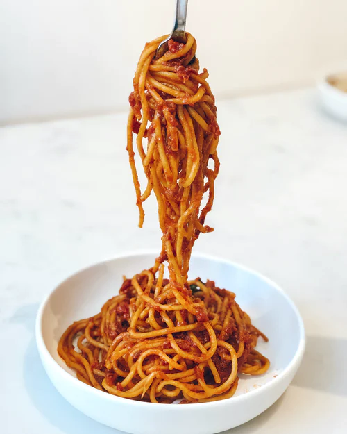 A good looking spaghetti