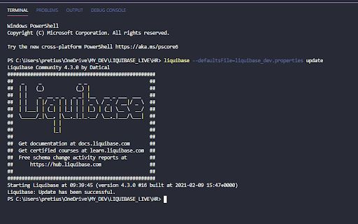 Updated Terminal With Shoes Table Created