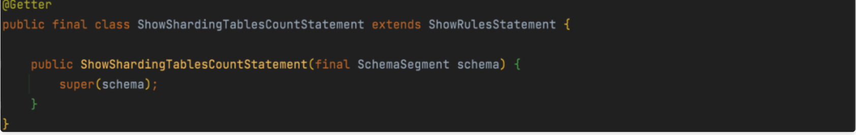 save variable attributes of the statement