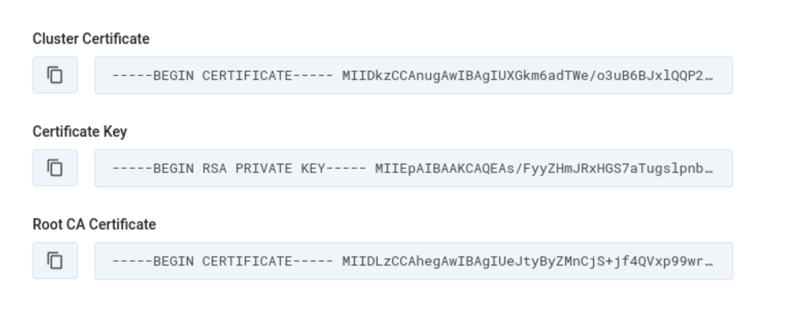 Snapshot - 2: Generating certificates
