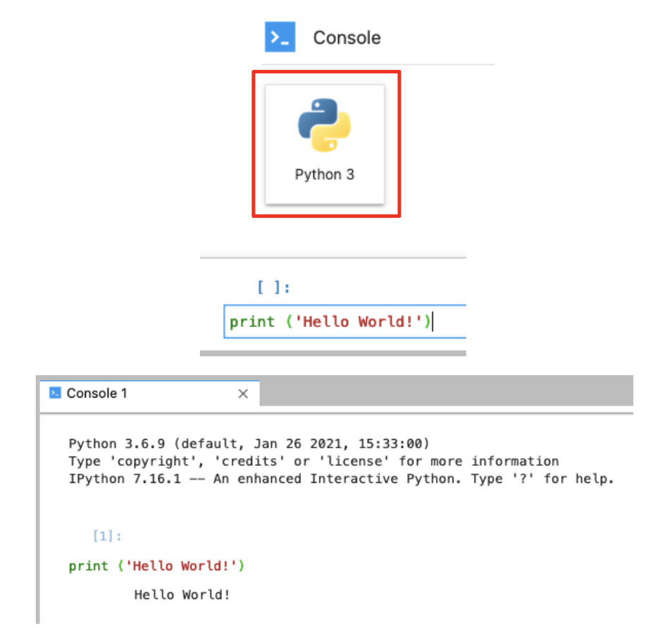 JupyterLab code consoles