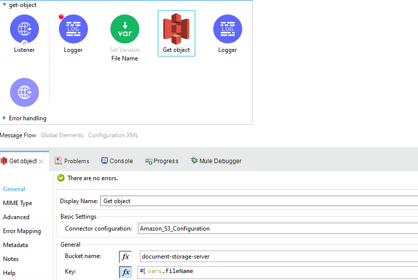 Configuring Amazon S3 Using Mulesoft DZone