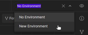 Creating an environment screenshot.
