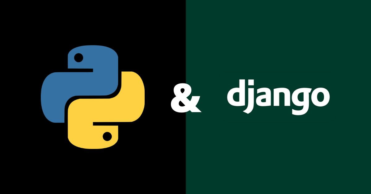 Python and Django logo