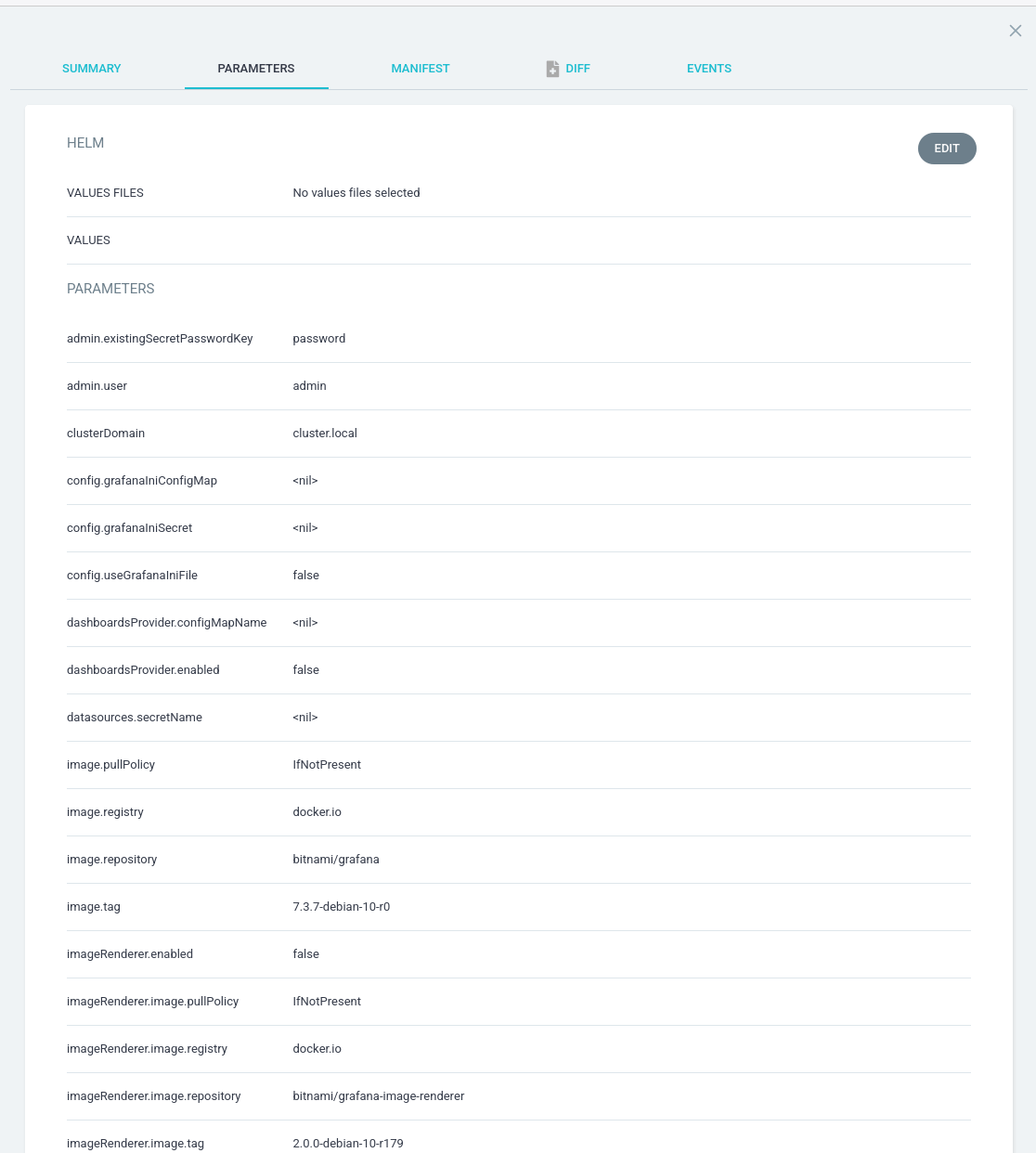 Deploying application from Helm Repository - Snapshot 3