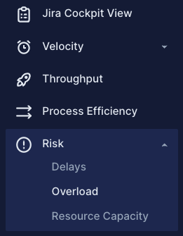 Jira Cockpit view