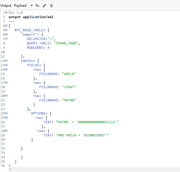 Mule 4 implementation