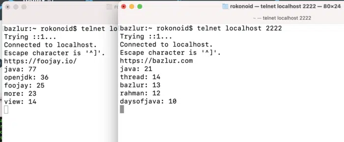 Connect several clients at the same time and provide service to all of them simultaneously