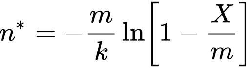 Swamidass & Baldi formula