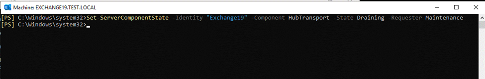 Change YourServerName with the server name