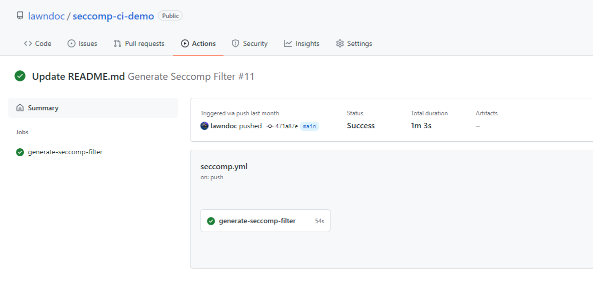 updated my repository’s README