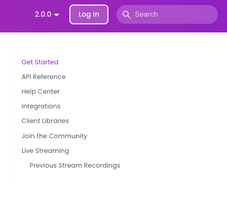 Example of a plugin for our search feature that allows customers to find relevant documentation