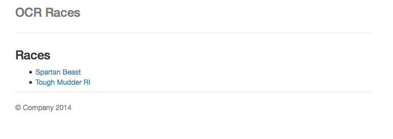 OCR races