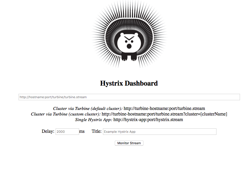 hystrix dashboard