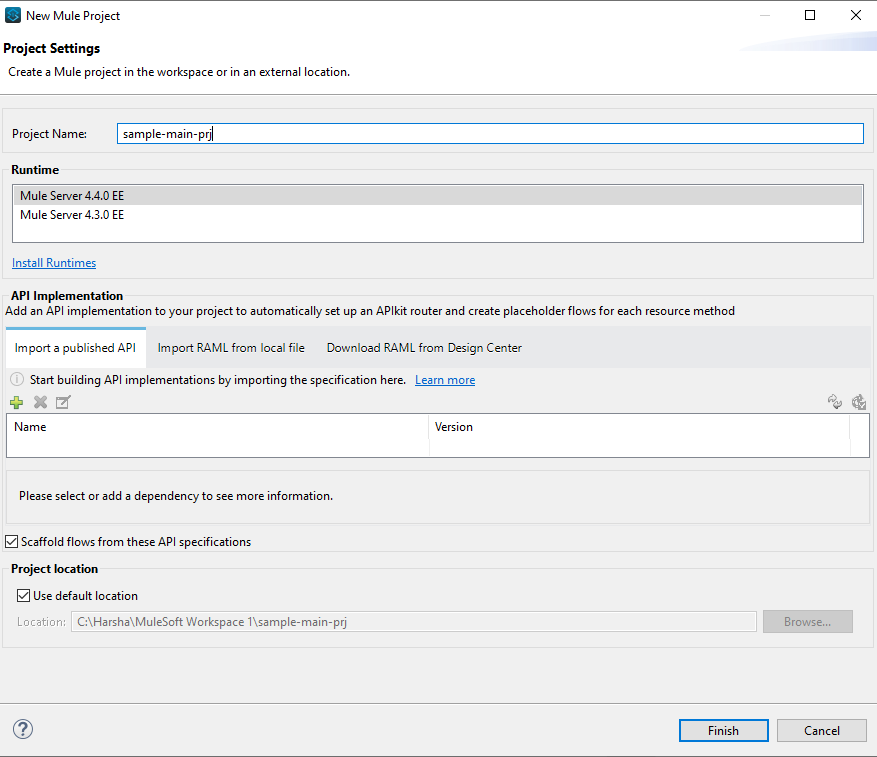 How to Configure Common Flows in Mule 4 to Reuse Common Functionalities ...