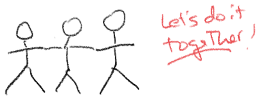Lets do that together