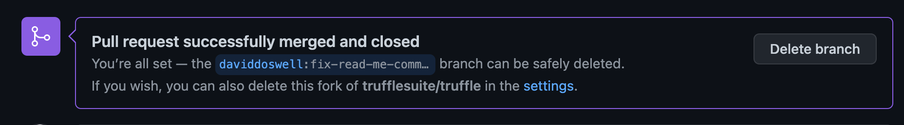 pull request