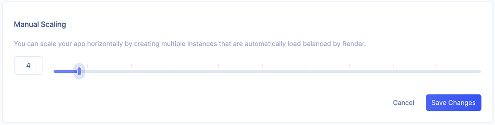 Manual Scaling toggle