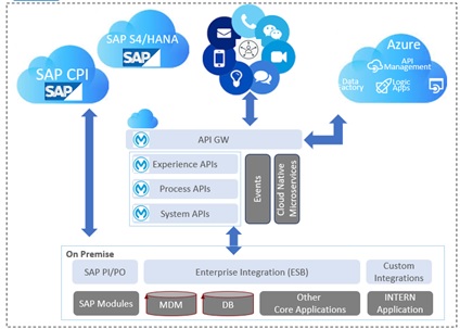 Sample: “Co-existence” of iPaaS platform and ecosystem integration platforms.