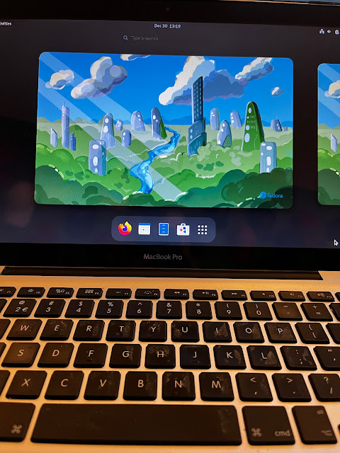 Machine reboot screen