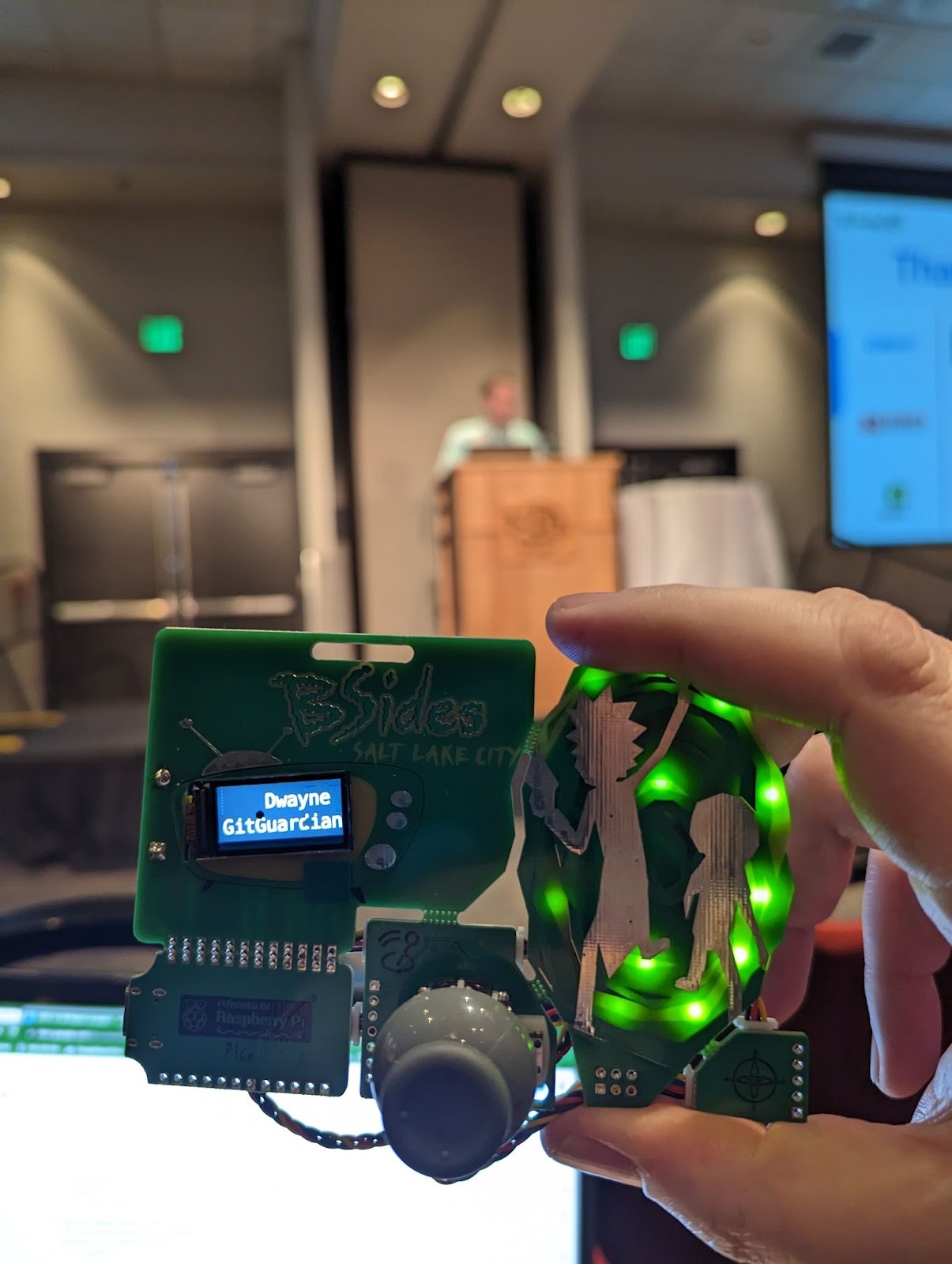 BSidesSLC electronic badge