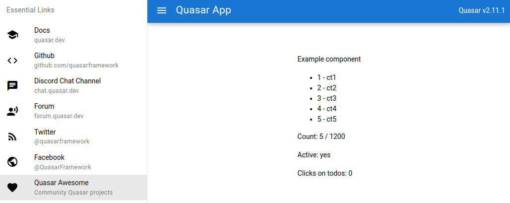 Quasar Framework
