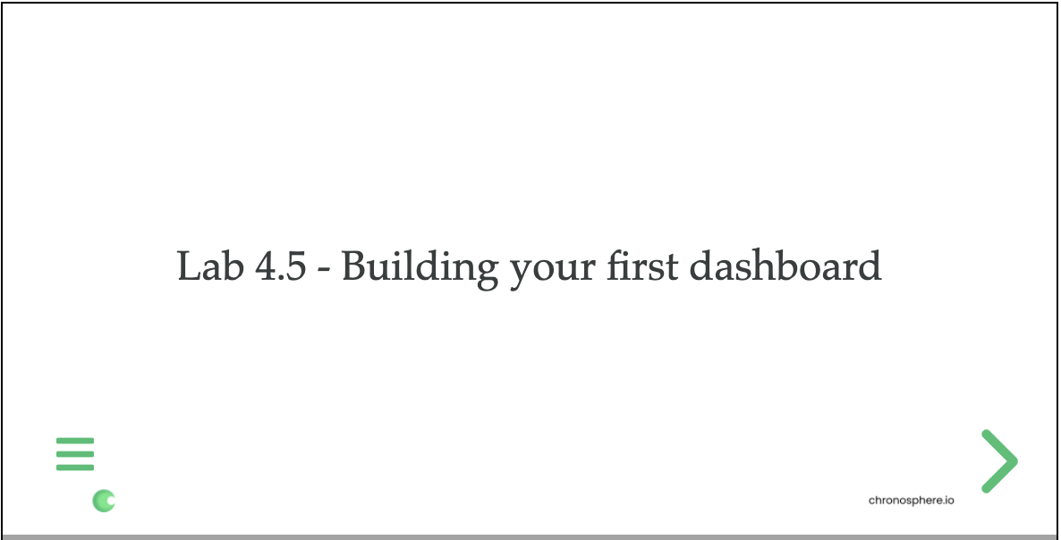 Perses Lab 4.5: Buidling your first dashboard