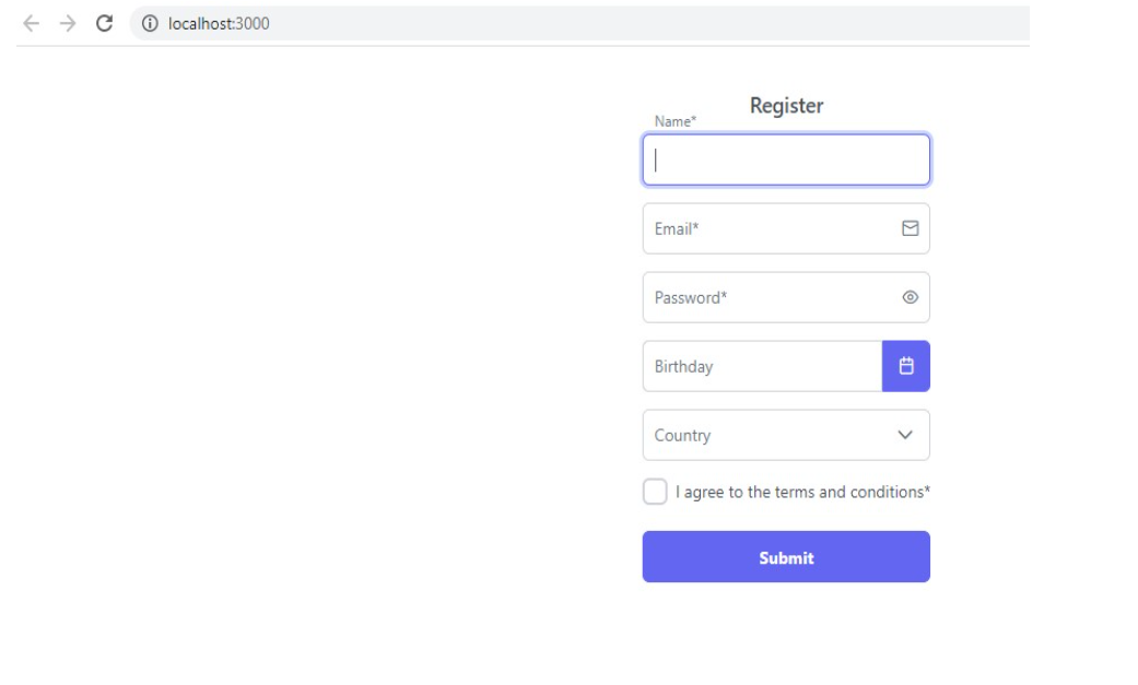 How To Create React JS Form