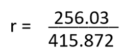 Pearson Correlation Coefficient Formulae