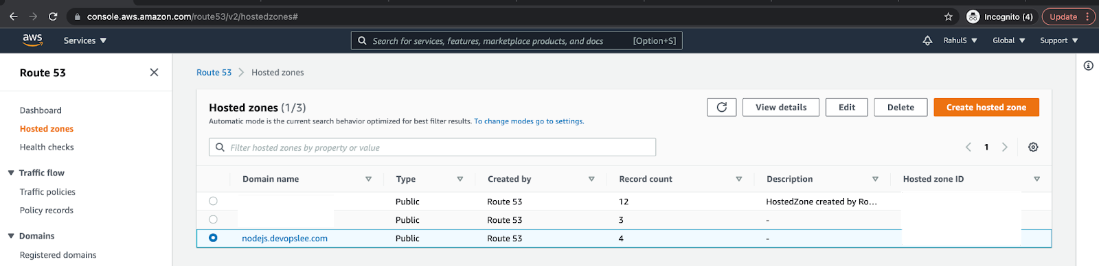 AWS Domain