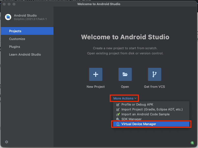 Welcome to Android Studio