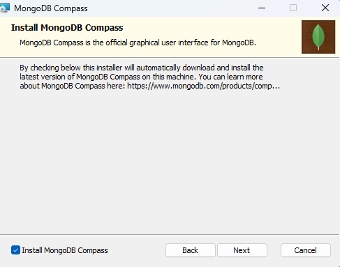 Install MongoDB Compass