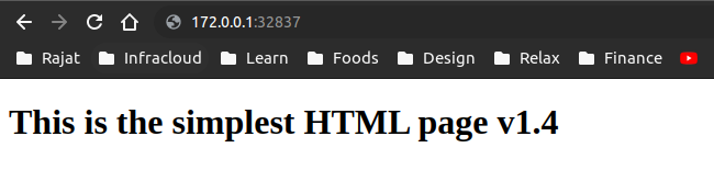 Simplest HTML page