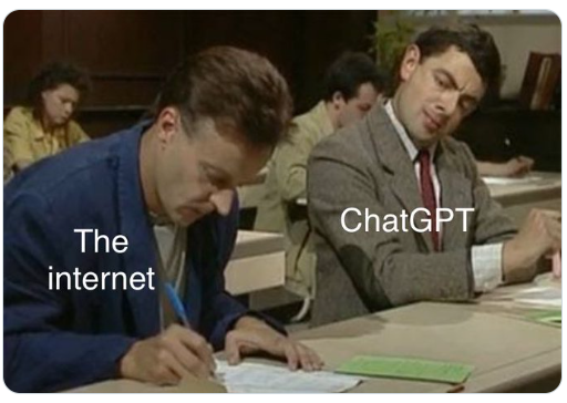 The Internet vs. ChatGPT