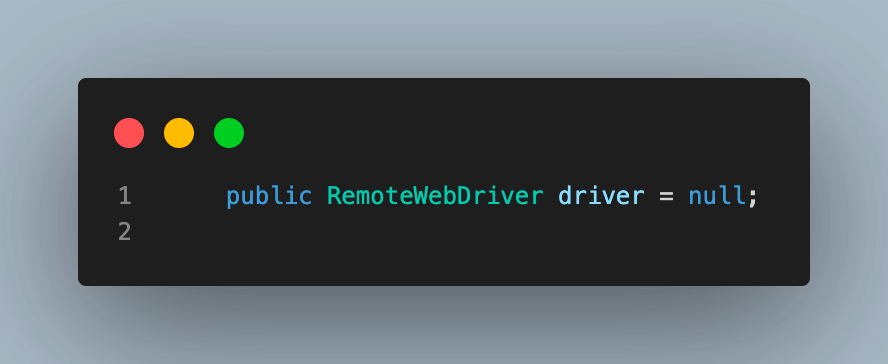 This is required to be able to support execution on cloud Selenium Grid.