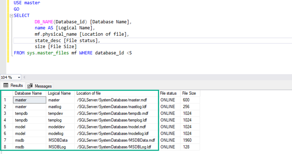 Move System Databases To Different Locations