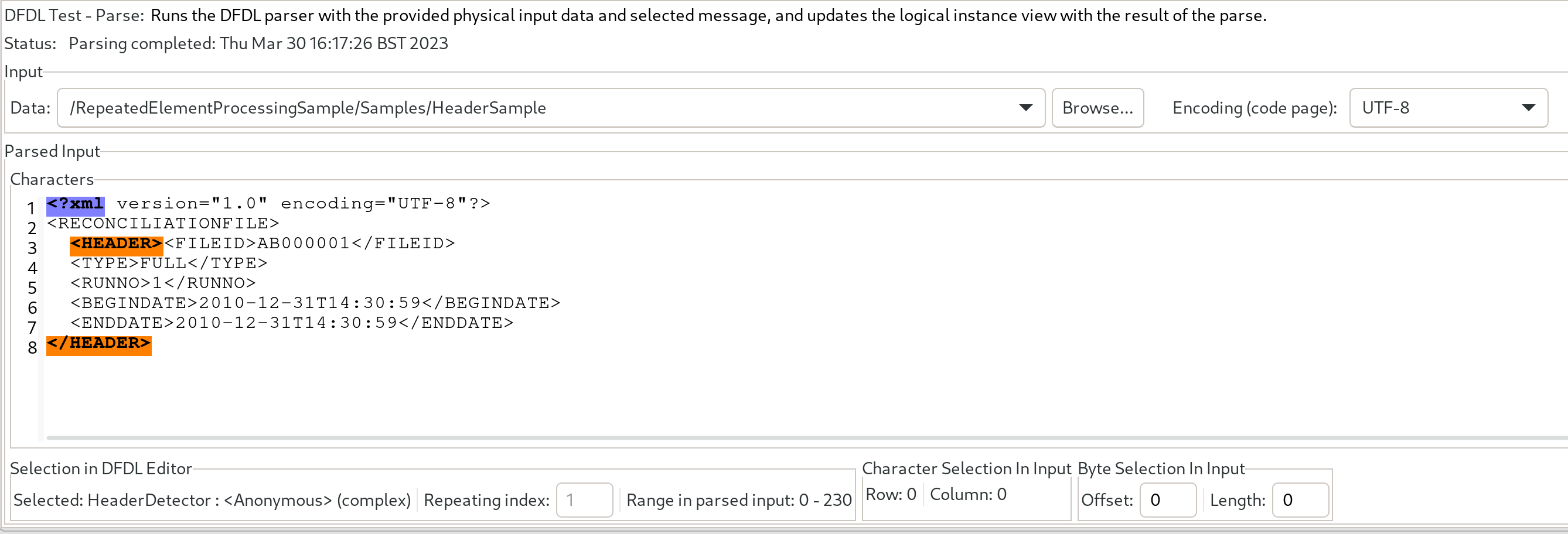 Processing Large Files With Repeating Elements and Header/Trailer Fields