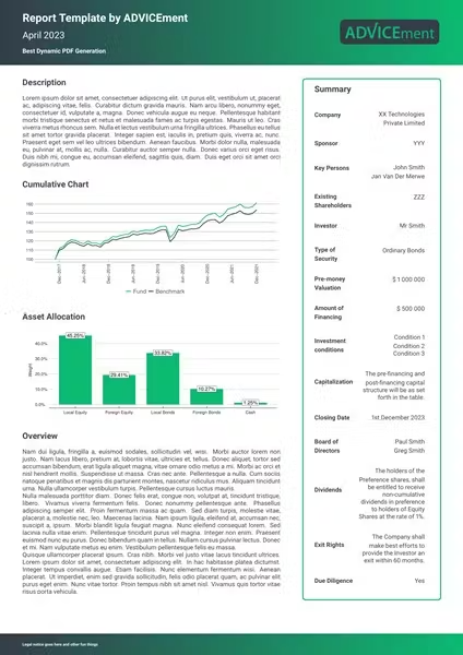PDF Example Charts