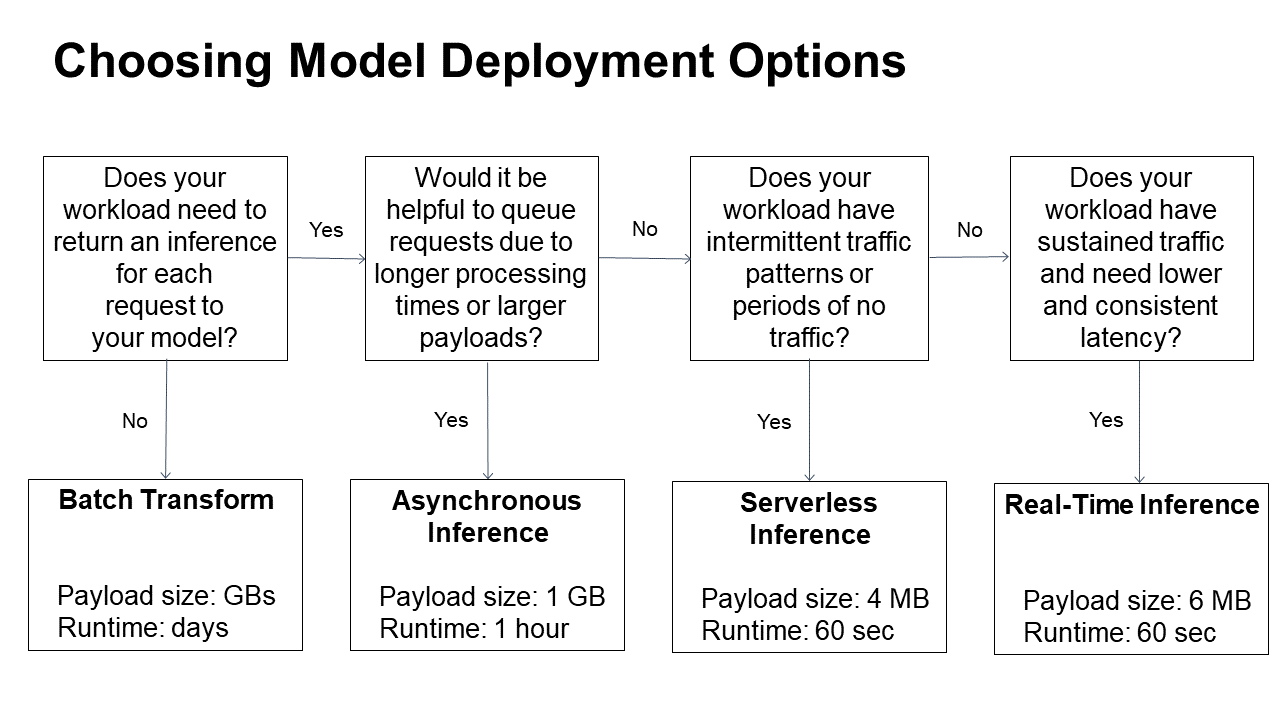 Choosing Model Deployment Options