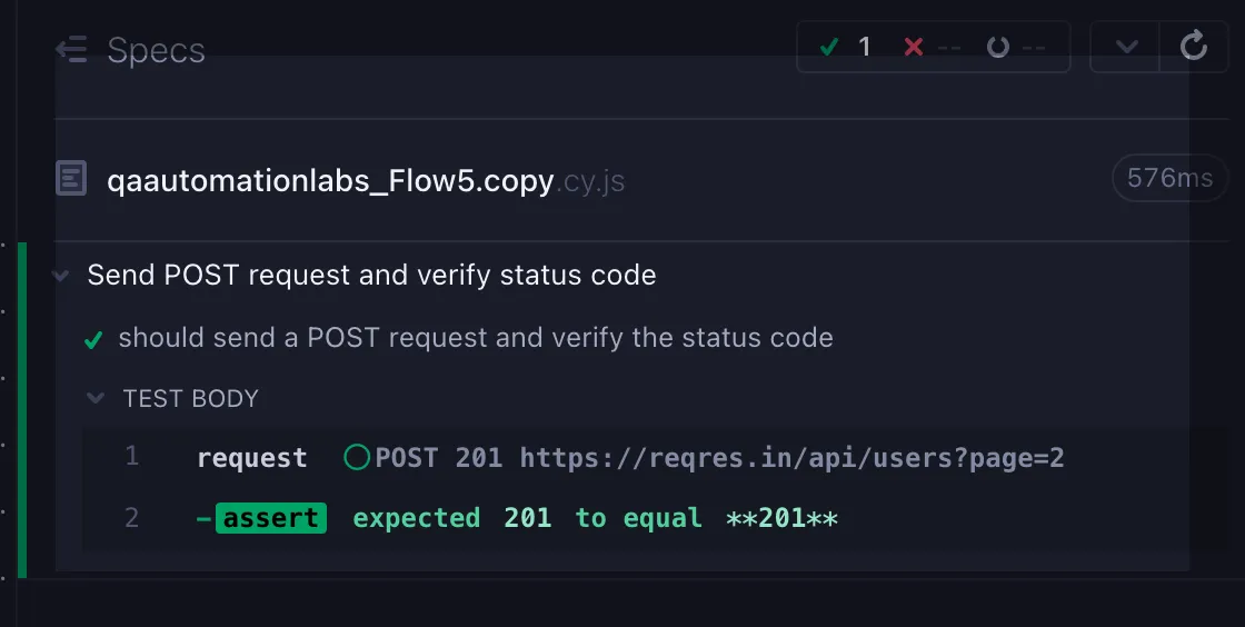 example after fix
