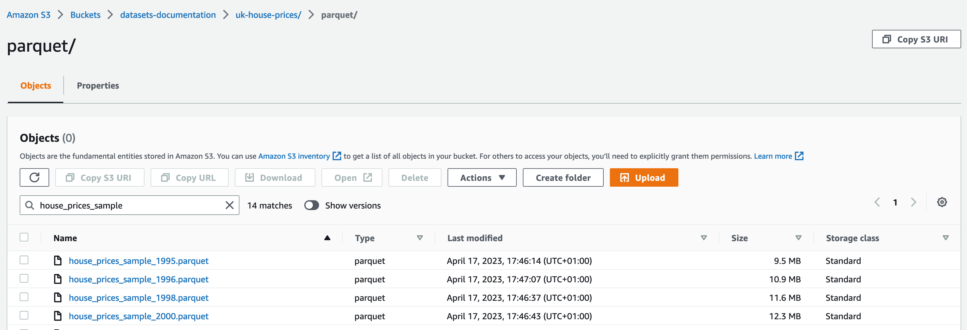 Converting Files to Parquet