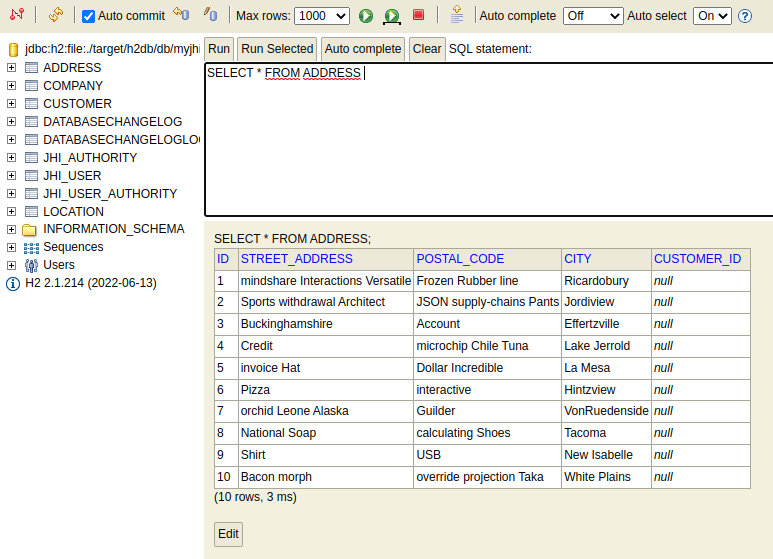 Database