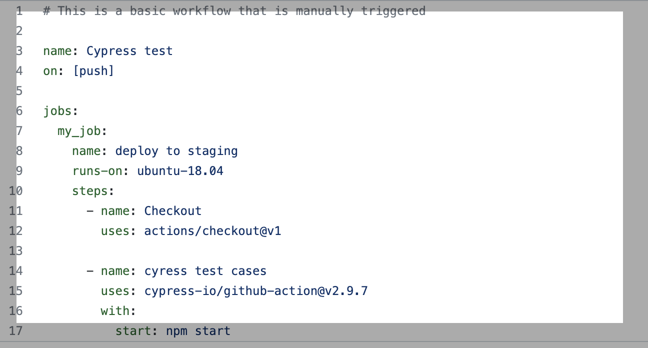 Cypress Test Cases Execution With Ci Cd Github Action