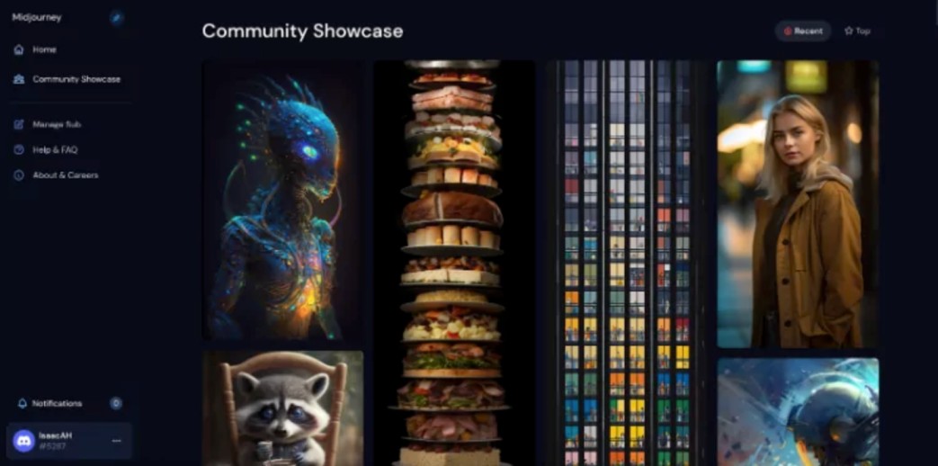Community showcase