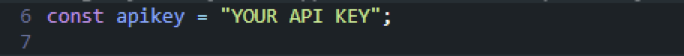 Get Your API Key