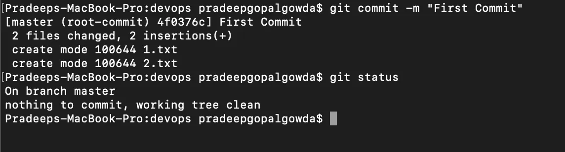 Git Commit