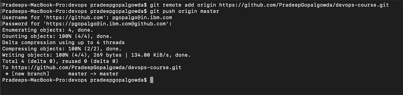 Git Push