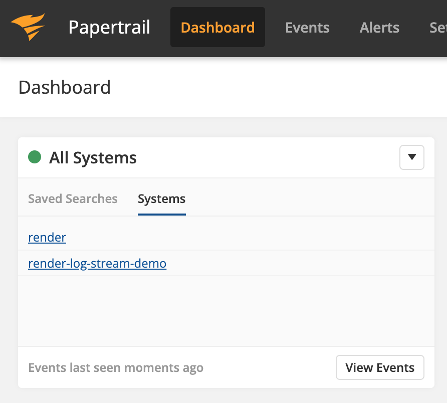 Papertrail systems