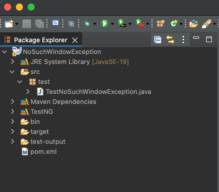 Add package explorer.